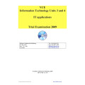 2009 VCE Information Technology - Applications Trial Exam